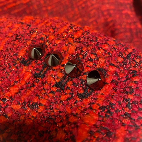 Zara Bead Embellished Peplum Jacket - Picture 6 of 12